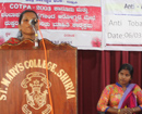 Udupi: National Health Campaign on tobacco control held at St Mary’s College, Shirva
